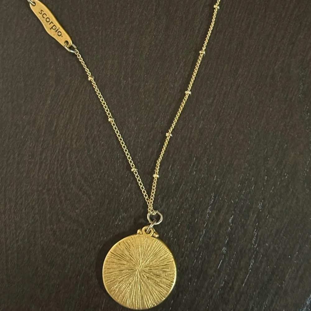 LIKE NEW Scorpio Constellation Necklace - Sequin Brand - Picture 5 of 8